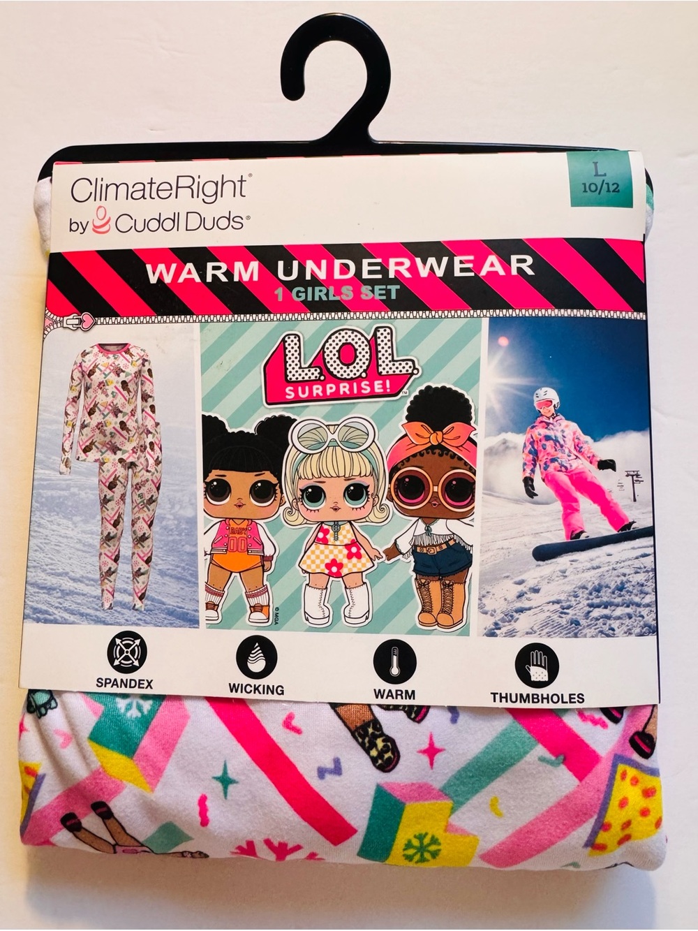 L.O.L. Surprise! Girls Pink Multi Footed One-Piece